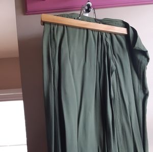 GAP Long Wrap Skirt Size Medium